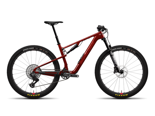 Blur XX AXS Race FA RSV Cross-Country Mountain Bike - Gloss Tart Cherry