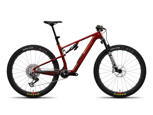 Blur XX AXS Race FA RSV Cross-Country Mountain Bike - Gloss Tart Cherry