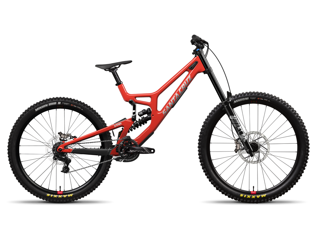 V10 DH S Enduro Mountain Bike - Gloss Red