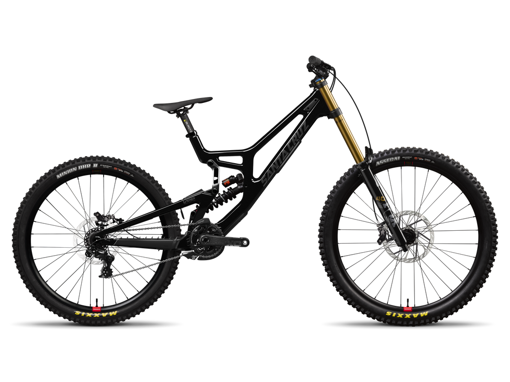 V10 DH X01 Enduro Mountain Bike - Gloss Black Sparkle
