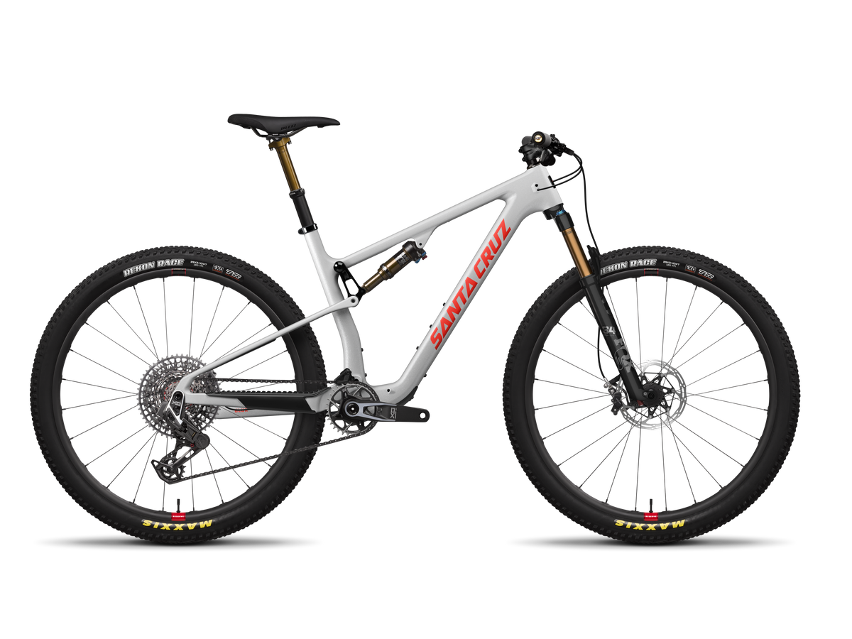 Blur XX AXS RSV Cross-Country Mountain Bike - Matte Silver