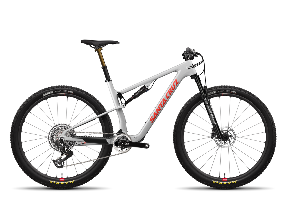 Blur XX AXS RSV Cross-Country Mountain Bike - Matte Silver