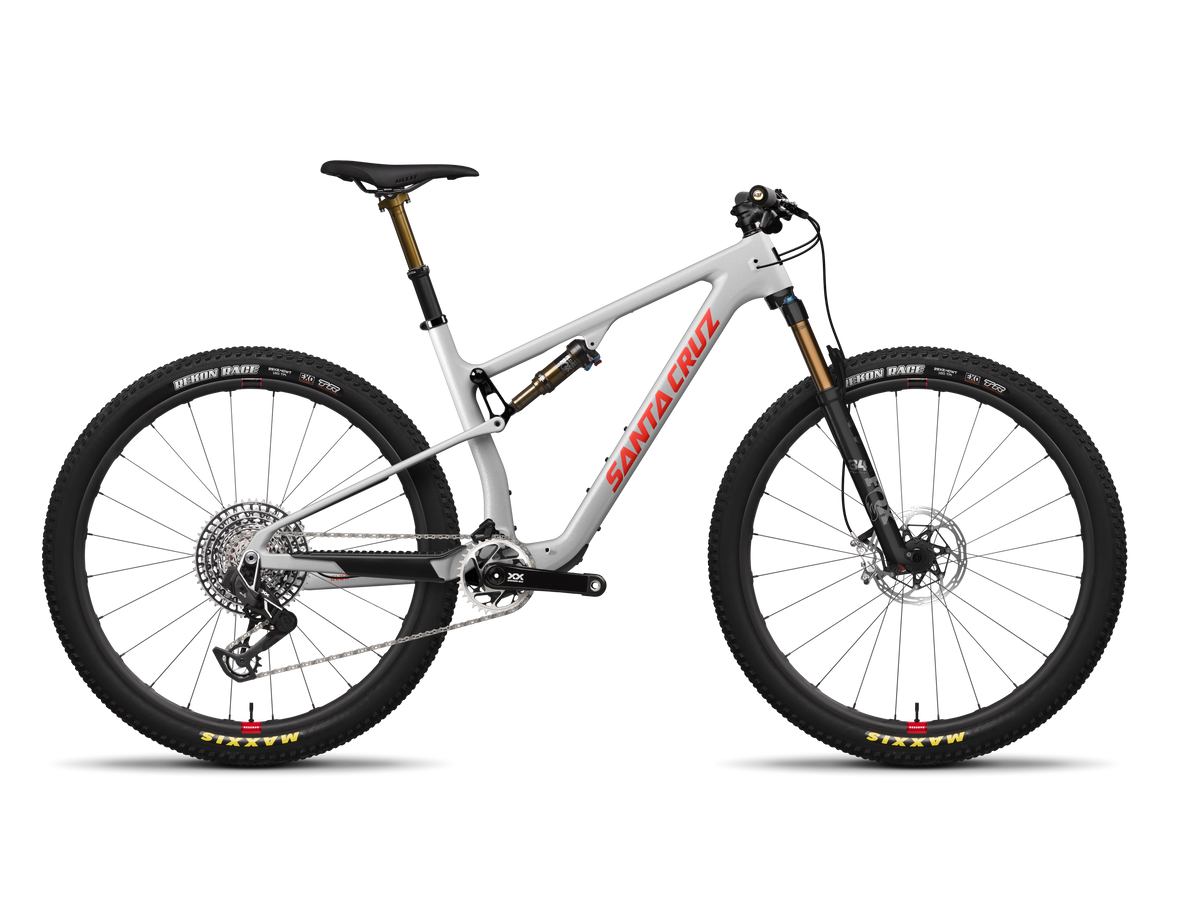 Blur XX AXS RSV Cross-Country Mountain Bike - Matte Silver