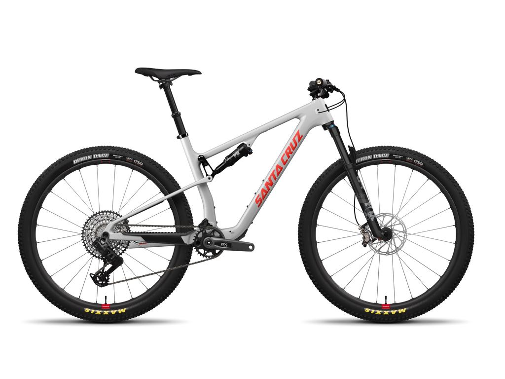 Blur XX AXS RSV Cross-Country Mountain Bike - Matte Silver