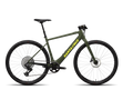 Skitch GX AXS Flat Bar Electric Mountain Bike - Matte Olive Green