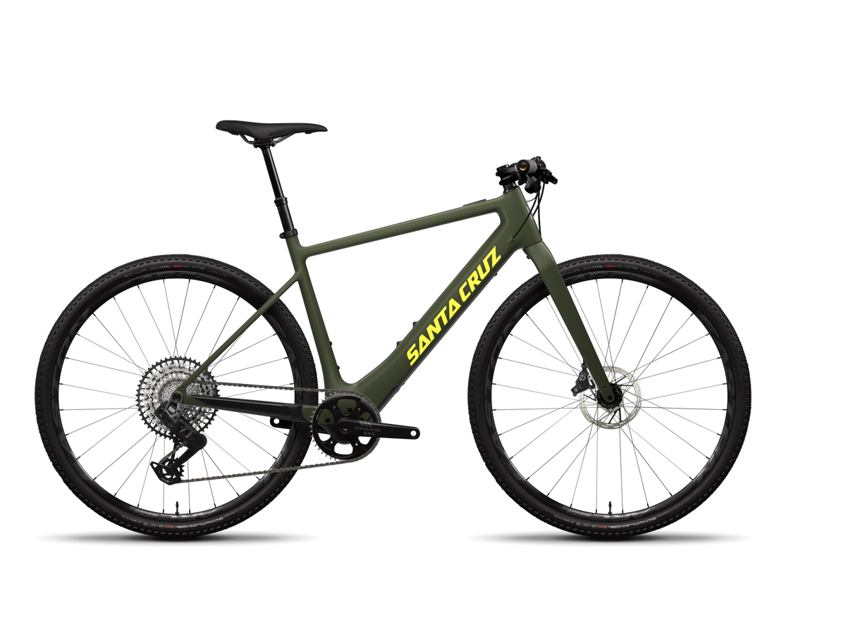 Skitch GX AXS Flat Bar Electric Mountain Bike - Oxblood
