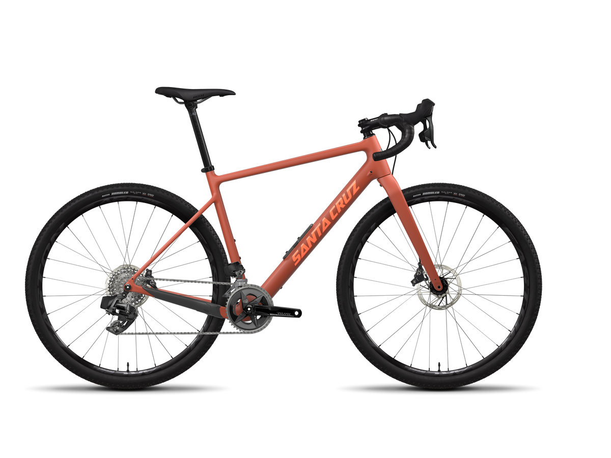 Stigmata Force 1x AXS RSV Gravel Bike - Matte Brick Red