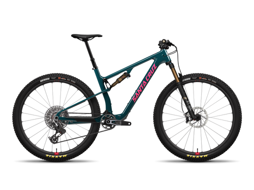 Blur GX AXS Trail Cross-Country Mountain Bike - Gloss Dark Teal
