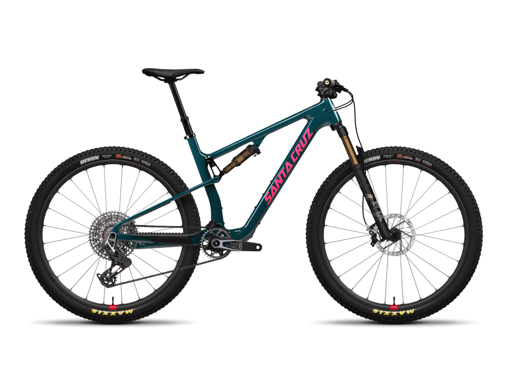 Blur XX AXS FA RSV Cross-Country Mountain Bike - Gloss Dark Teal