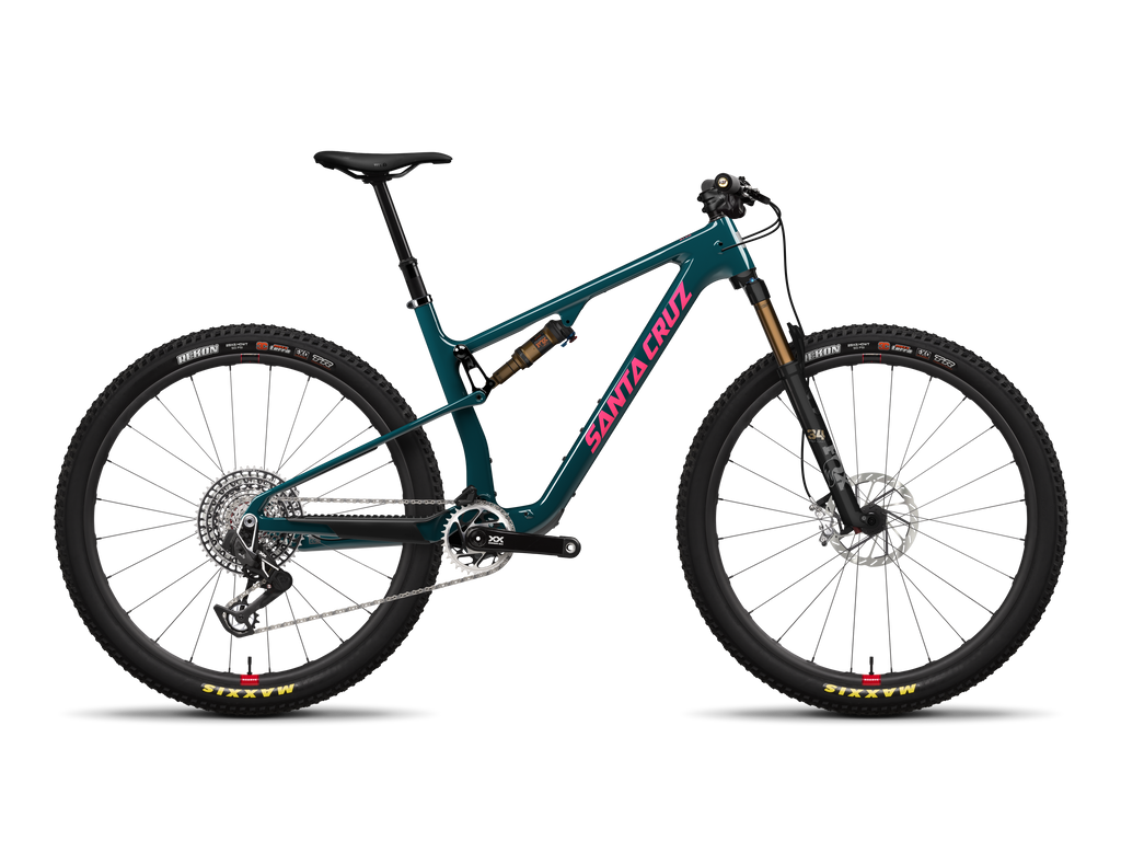 Blur GX AXS Trail Cross-Country Mountain Bike - Gloss Dark Teal