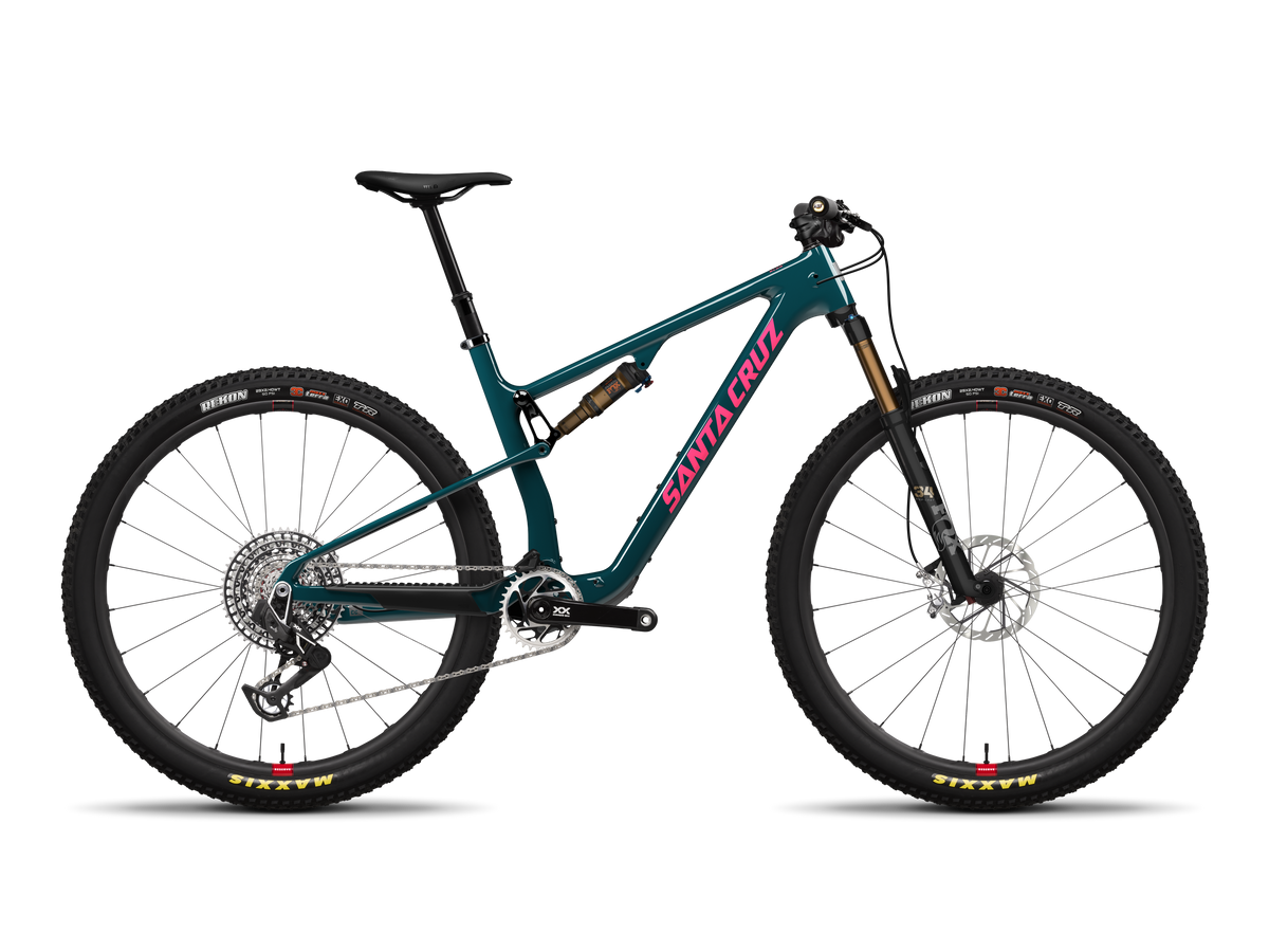 Blur GX AXS Trail Cross-Country Mountain Bike - Gloss Dark Teal