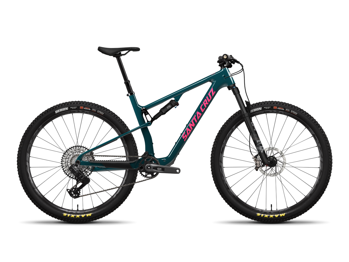 Blur XX AXS FA RSV Cross-Country Mountain Bike - Gloss Dark Teal