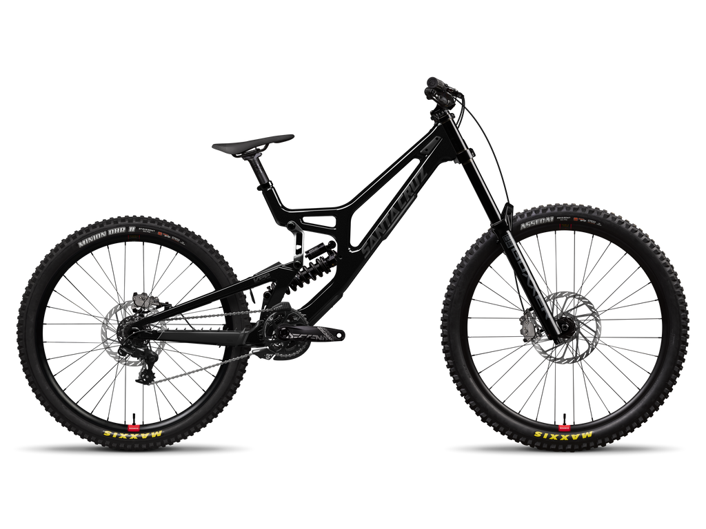 V10 DH X01 Enduro Mountain Bike - Gloss Black Sparkle