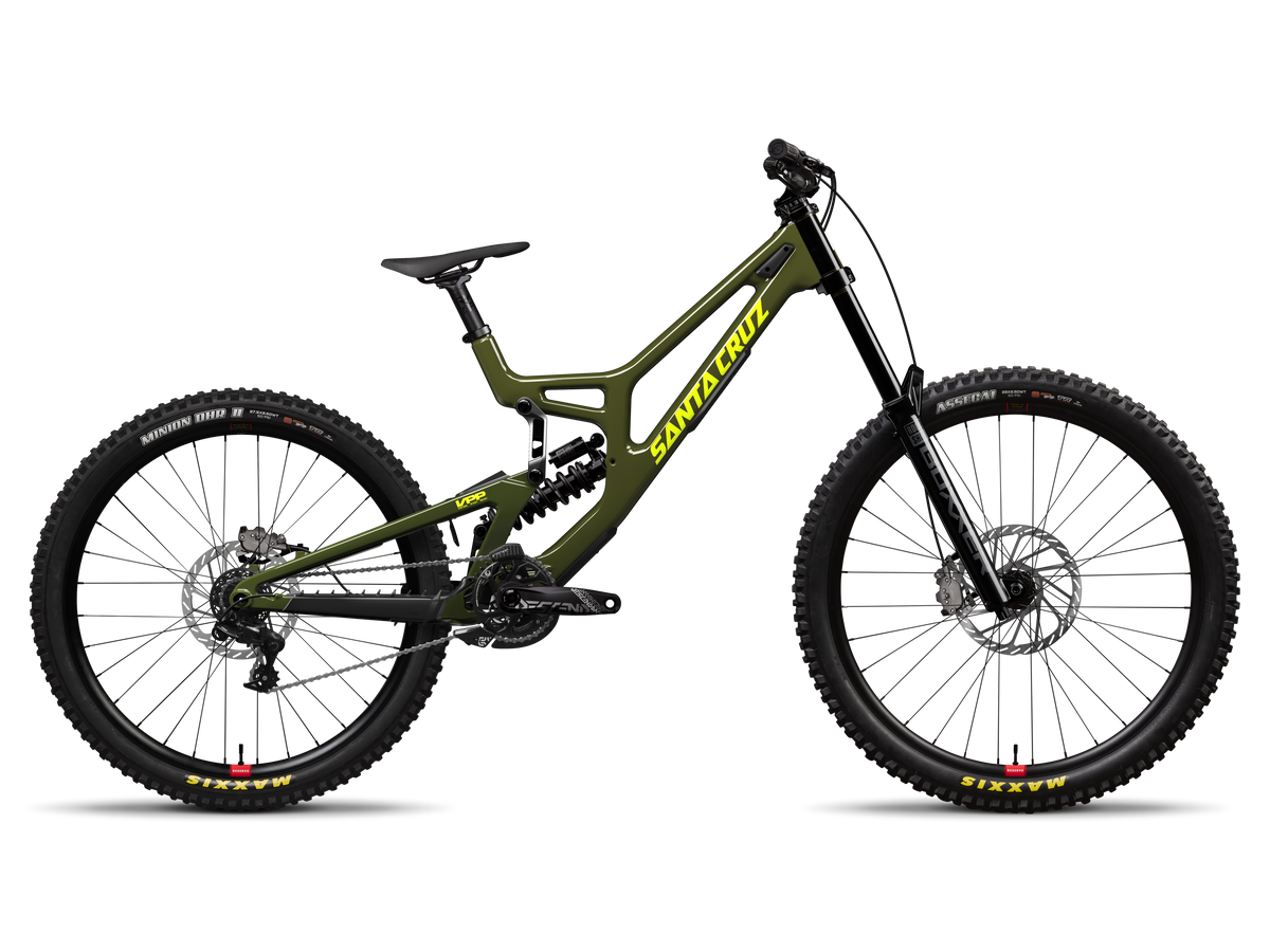 V10 DH S Enduro Mountain Bike - Gloss Kelp Green