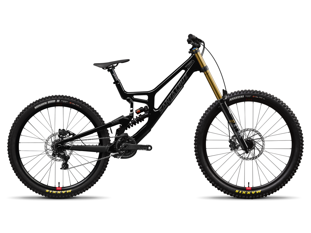 V10 DH X01 Enduro Mountain Bike - Gloss Black Sparkle