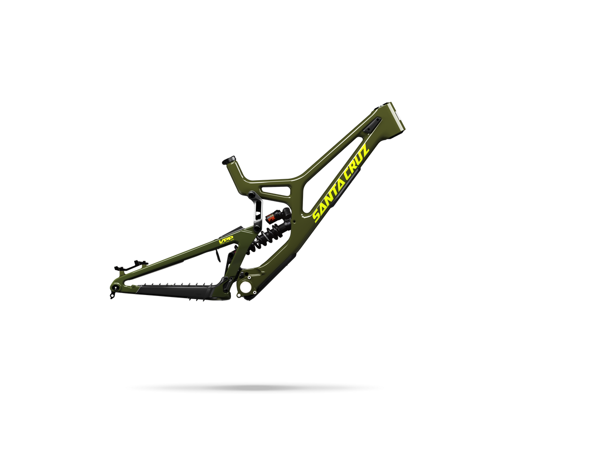 V10 DH S Enduro Mountain Bike - Gloss Kelp Green