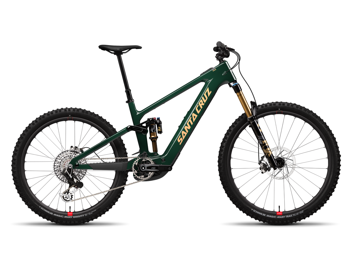 Vala X0 AXS RSV Electric Mountain Bike - Midnight Green