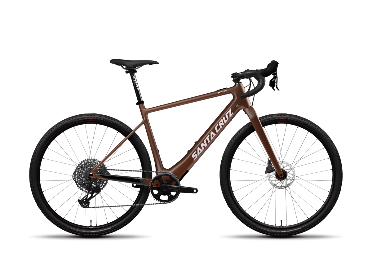 Skitch Apex Flat Bar Electric Mountain Bike - Matte Iron Ore