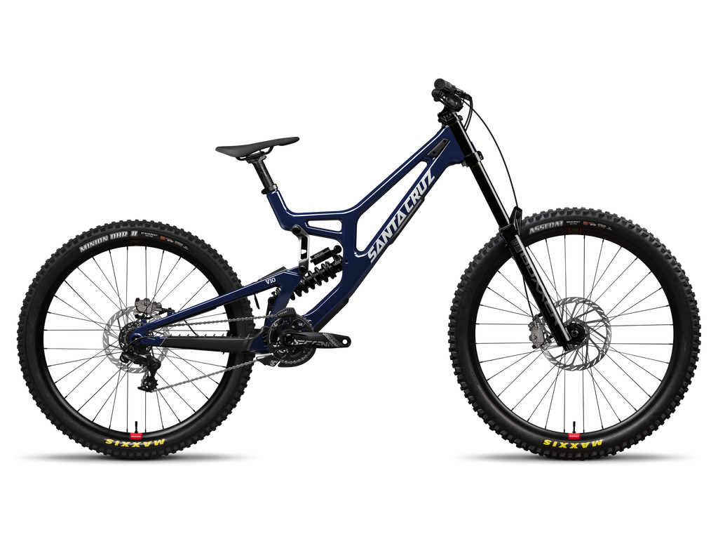 V10 DH X01 Enduro Mountain Bike - Gloss Liquid Blue