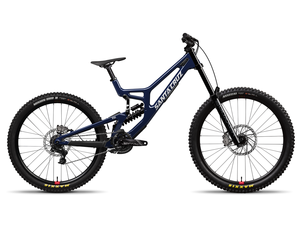 V10 DH X01 Enduro Mountain Bike - Gloss Liquid Blue