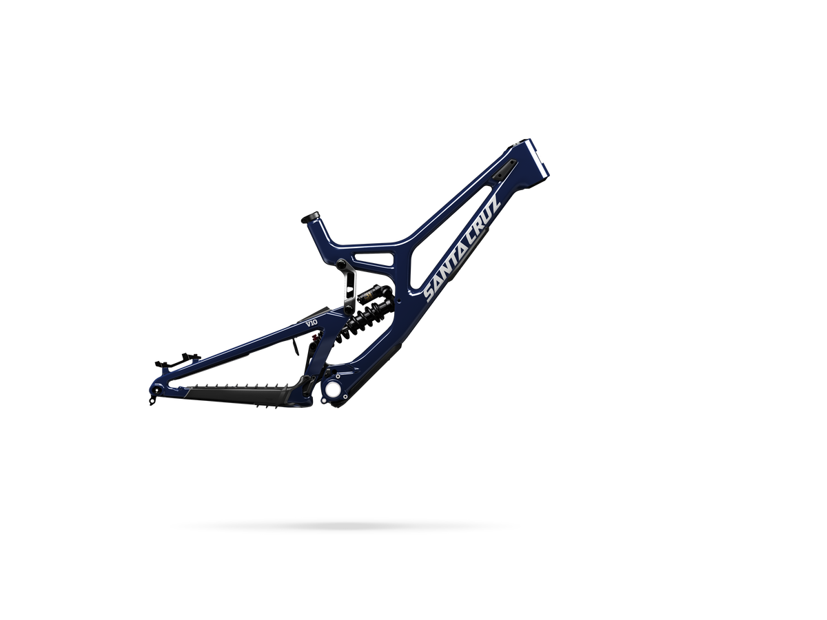 V10 DH X01 Enduro Mountain Bike - Gloss Liquid Blue